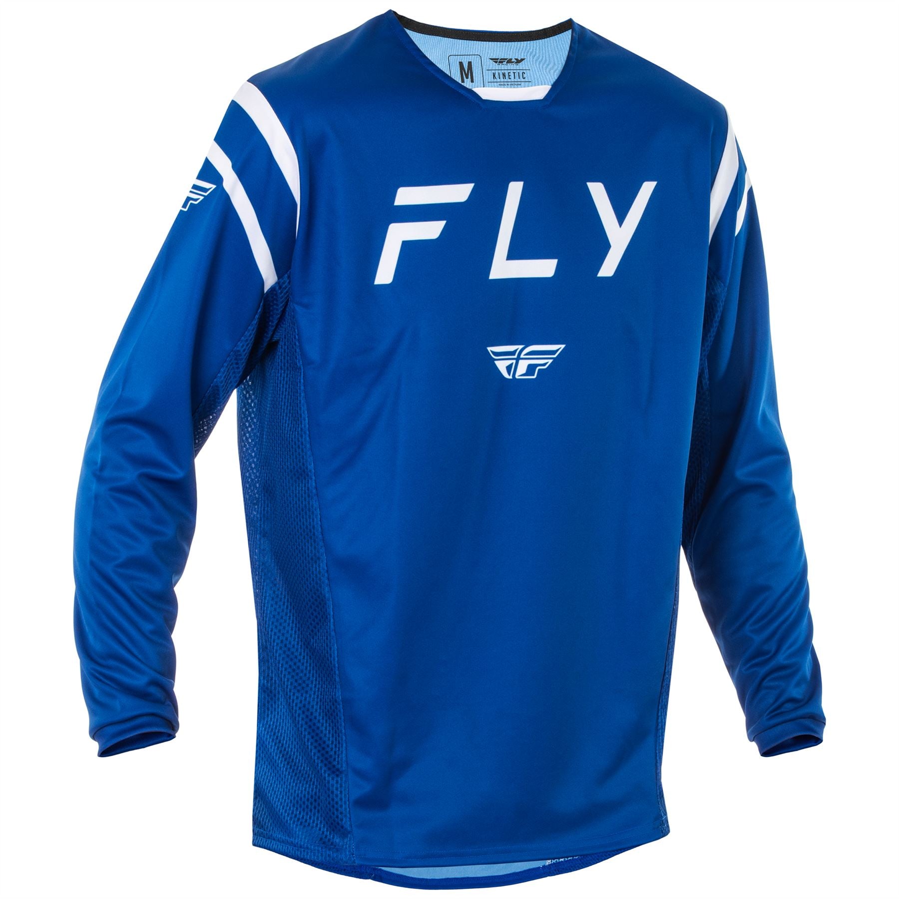 Fly Racing 2025 Kinetic Center Motocross Jersey Navy White